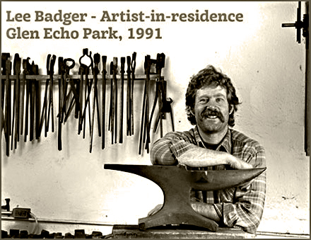 Lee Badger Artist-in-residence, Glen Echo Park, 1991