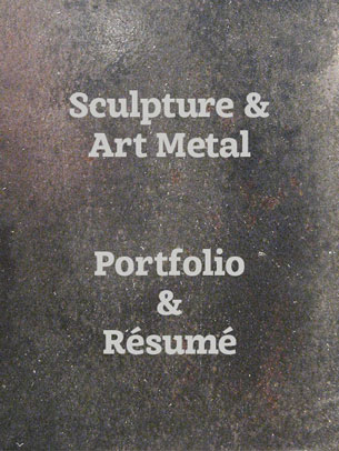 Artist Blacksmith sculpture portfolio link