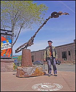 Artist-Blacksmith Sculpture in Sioux Falls, SD
